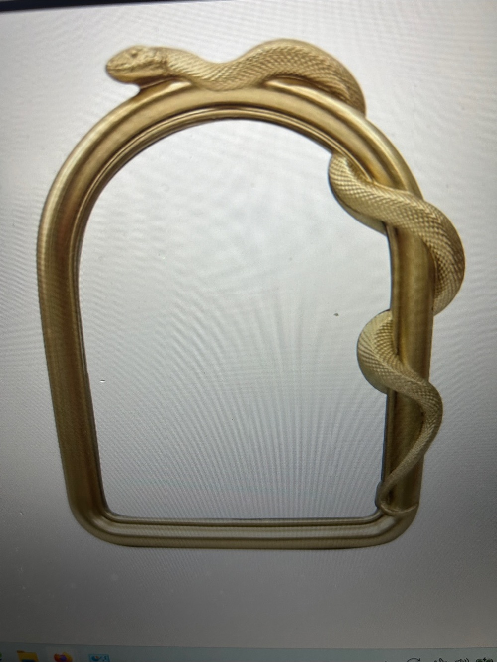 ASHLAND SNAKE ARCH WALL MIRROR NWT